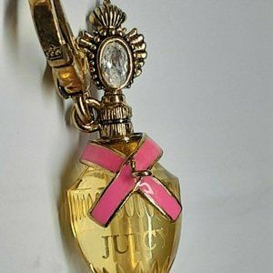 Juicy Couture RETIRED BREAST CANCER 2009 PERFUME BOTTLE Charm NWOT